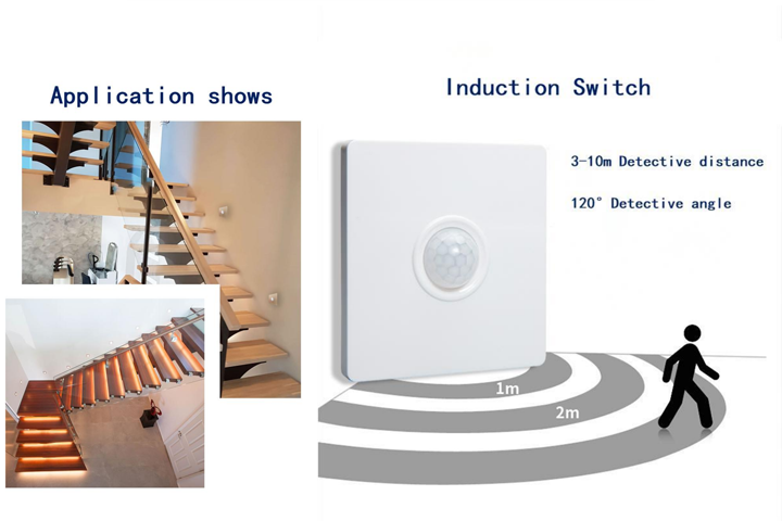 PIR Sensor Application in Induction switch, Induction Light